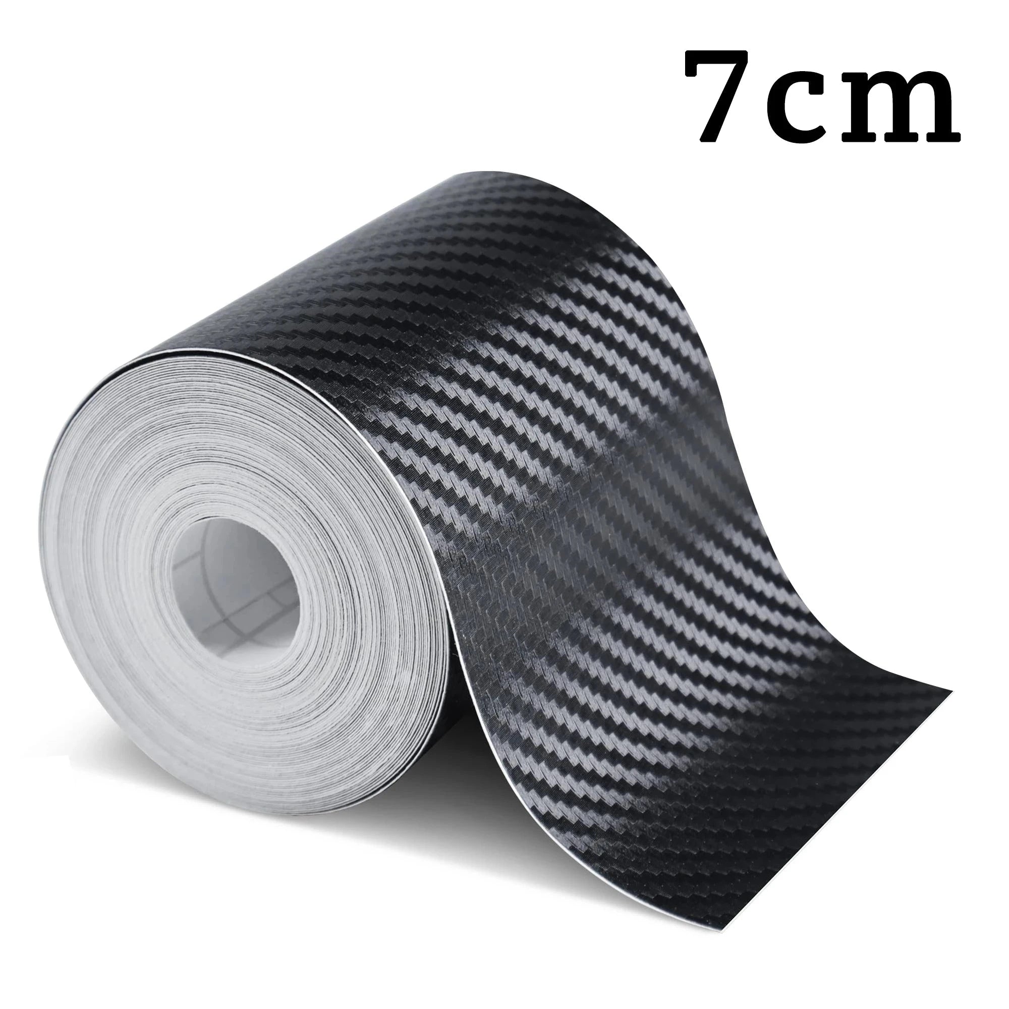 1-10m Nano Carbon Fiber Car 3D Tape Sticker Door Mirror Paste Protector Strip DIY Protection Protective Film Waterproof Adhesive Econic Blanks